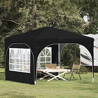vidaXL Pop-up Partytält 290 x 290 x 245 cm Antracit