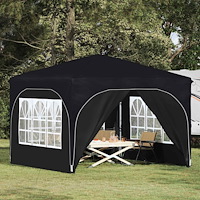 vidaXL Pop-up Partytält 290 x 290 x 245 cm Antracit