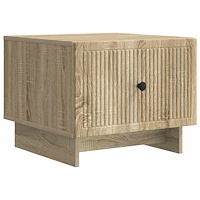 vidaXL Kaffeebord med låda Sonoma-ek 49 x 50 x 40 cm Konstruerat trä