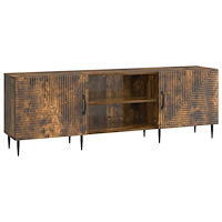 vidaXL TV-skåp Rökt ek 150 x 31 x 50 cm Konstruerat trä