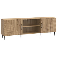 vidaXL TV-skåp Artisan-ek 150 x 31 x 50 cm Konstruerat trä