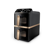 Philips Philips 4000 Series NA462 - dubbel luftfritös - svart/mörkgrå