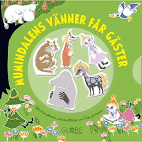 Globe förlaget Mumindalens vänner får gäster (bok, board book)