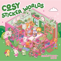 Tukan Förlag Cosy sticker worlds: småstadsmys (häftad)