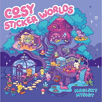 Tukan Förlag Cosy sticker worlds: magiskt mysigt (häftad)