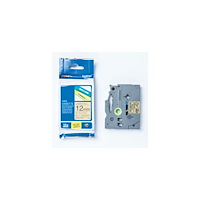 Brother Tape BROTHER TZEMPGG31 12mm svart på gu.