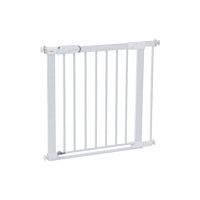 Safety 1st Safety 1st säkerhetsgrind Flat Step 73 cm vit metall 2443431...