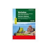 Freytag-Berndt Western Balkans, road atlas 1:150,000 (häftad, eng)