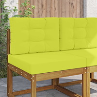 vidaXL Utomhus Soffa Kudde 2 pcs Grön Polyester