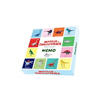 Hjelm förlag Massor av dinosaurier Memo (bok)