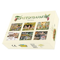 Hjelm förlag Tomtebobarnen kubpussel -12 bitar