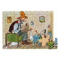 Hjelm förlag Findus flyttar ut rampussel - 15 bitar