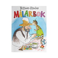 Hjelm förlag Pettson o Findus Målarbok (häftad)