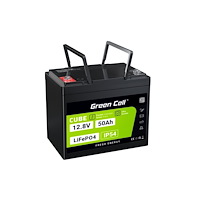 GREENCELL Green Cell CUBE LiFePO4 50Ah 12,8V 640Wh litiumjärnfosfatbat...