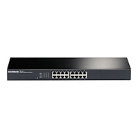 Edimax Technology Edimax GS-1016 - switch - 16 portar - rackmonterbar