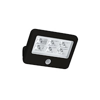 EGLO EGLO GAVELLO utomhus batteridriven vägglampa i svart med rör...