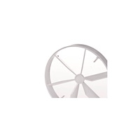 DUKA Ventilation Duka stängningsspjäll PVC vit Ø100 mm för EL 600, EL 700 och...