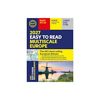 Octopus publishing group Philip's 2027 Easy to Read Multiscale Road Atlas of Europe (häftad, eng)