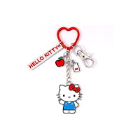 THE CARAT SHOP Hello Kitty Keyring with Charms