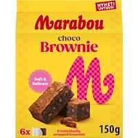 Marabou Choco Brownie Kaka 150 g (Utgånget datum)