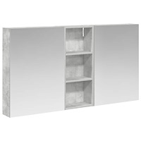 vidaXL Badrumsskåpsset 3 pcs 130 x 14,5 x 70 cm Konstruerat trä