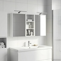 vidaXL Badrumsskåpsset för 3 pcs 116 x 16 x 62,5 cm Konstruerat trä
