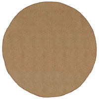 vidaXL Matta Naturfärg Ø 120 cm Jute