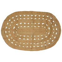 vidaXL Matta Brun 152 x 245 cm Jute