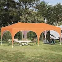 vidaXL Pop-up Partytält Orange 575 x 288 x 245 cm Oxford Tyg
