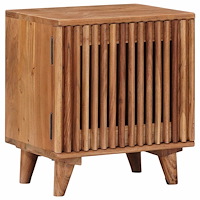 vidaXL Nattduksbord Naturfärg 40 x 30 x 45 cm