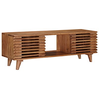 vidaXL TV-skåp med lagring med dörr Naturfärg 105 x 30 x 35 cm
