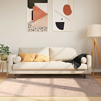 vidaXL Mattlöpare MARSA Sand 120 x 170 cm Polyester och PVC