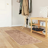 vidaXL Mattlöpare MARSA Gul 50 x 150 cm Polyester och PVC