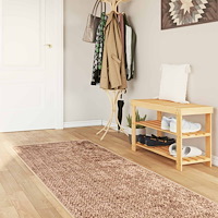 vidaXL Mattlöpare MARSA Gul 100 x 450 cm Polyester och PVC