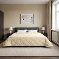 vidaXL Full Års-Duvet Kräm 200 x 240 cm Mikrofiber och Teddyfleece