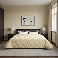 vidaXL Vinter Täcke Kräm 240 x 260 cm Mikrofiber och Teddyfleece