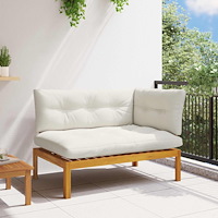 vidaXL 132 x 92 x 82 cm Akaciaträ