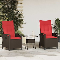 vidaXL Trädgård Stol 56 x 64 x 94 cm stål