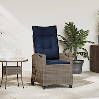 vidaXL Fällbar trädgårdstol 56 x 60 x 112 cm stål