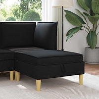 vidaXL Soffa med förvaring Tyg