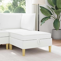 vidaXL Soffa med förvaring Tyg