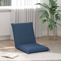 vidaXL Golvstol Blå 54 x 64 x 59 cm tyg