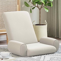 vidaXL Golvstol Havre 68 x 51 x 56 cm Kornig Sammet