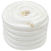 vidaXL Båtsnöre 25 m 3 Full vit PP