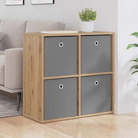 vidaXL Sideboard med låda Artisan Ek 68,5 x 32 x 67 cm