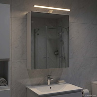 vidaXL Badrumsspegelskåp Vit 50 x 14,5 x 70 cm Konstruerat trä