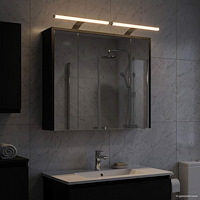 vidaXL Badrumsspegelskåp Svart Ek 73,5 x 16 x 62,5 cm Konstruerat trä