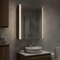 vidaXL Badrumsspegelskåp Gammalt trä 43 x 11,5 x 60,5 cm