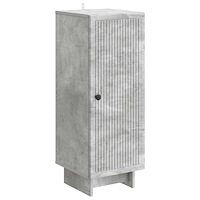 vidaXL Sideboard Betonggrå 33 x 34,5 x 90 cm Konstruerat trä