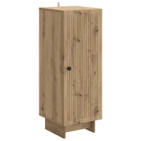vidaXL Sideboard Artisan-ek 33 x 34,5 x 90 cm Konstruerat trä
